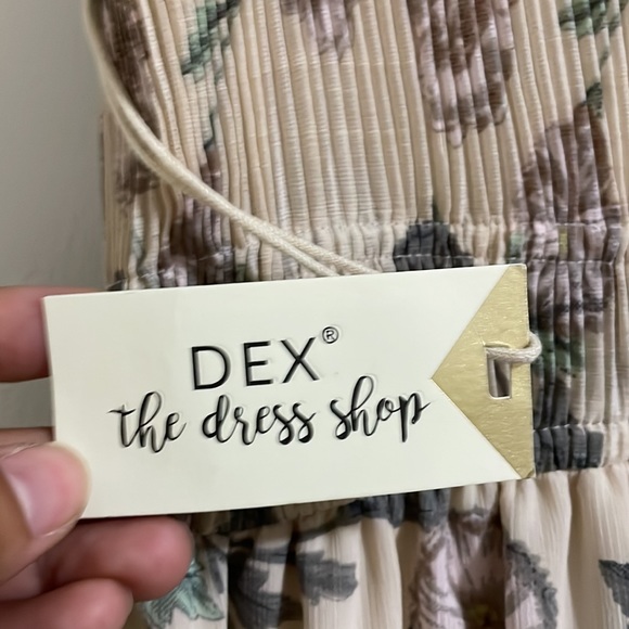 Dex Floral Maxi Dress Empire Waist - Picture 6 of 7